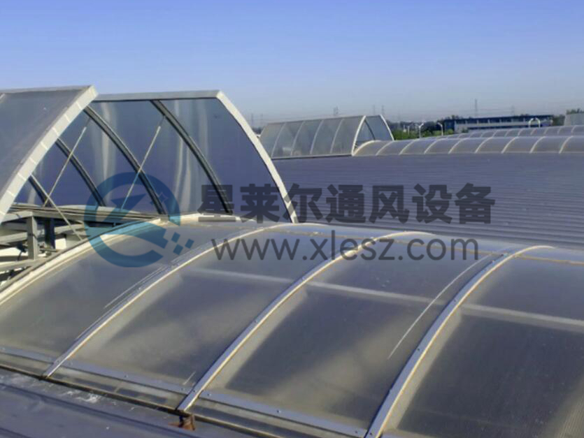 侧开型电动采光排烟天窗