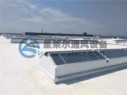 三角型电动采光排烟天窗