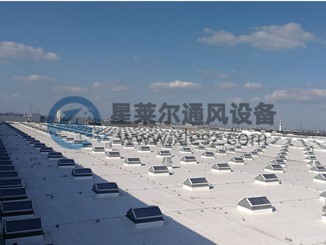 三角型电动采光排烟天窗